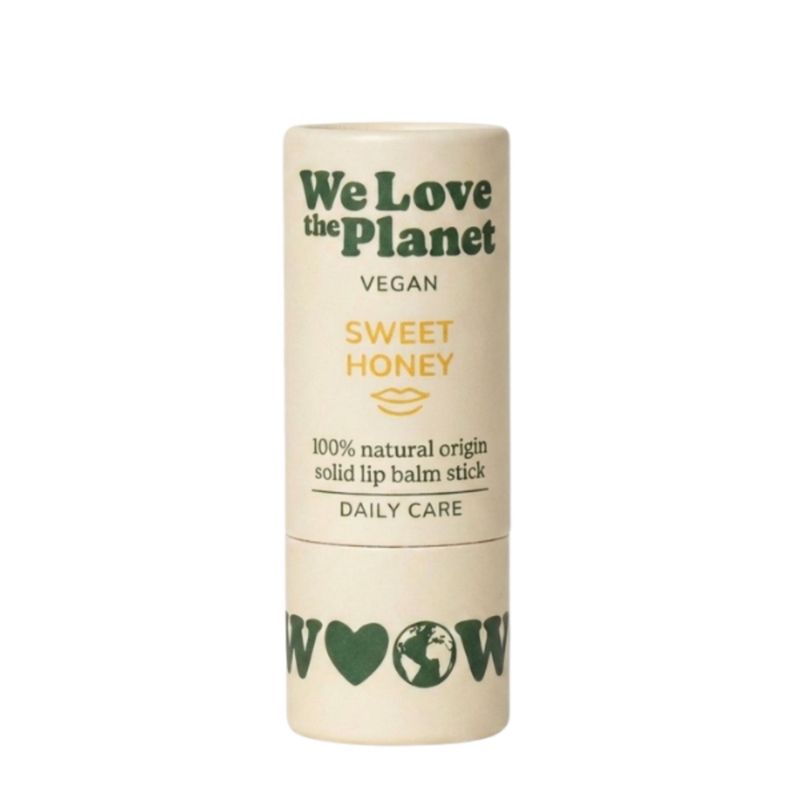 We Love The Planet We Love The Planet - 100% Natürlicher Lipbalm - Sweet Honey - Produktbild
