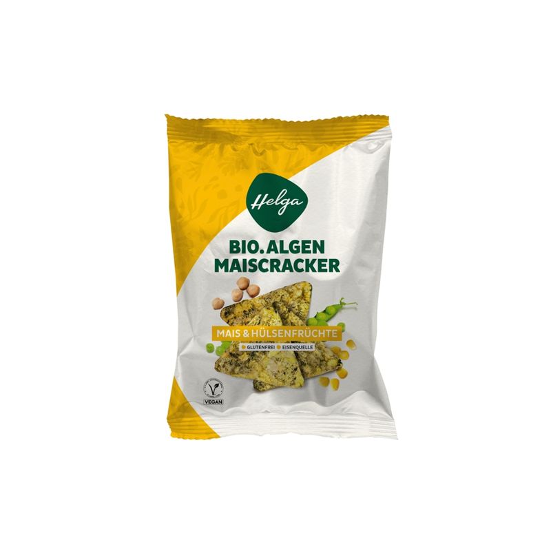 Helga Helga Bio.Algenmaiscracker Mais & Hülsenfrüchte - Produktbild