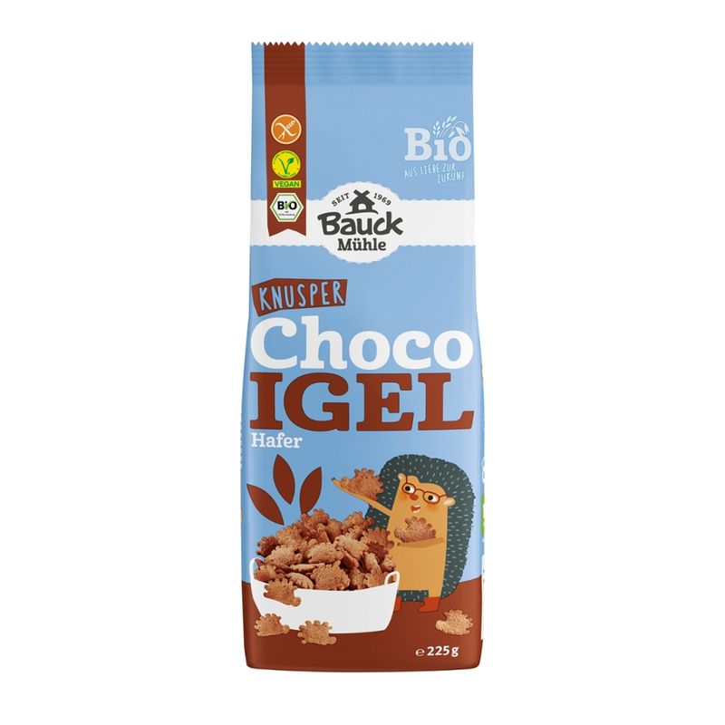 Bauck Mühle Choco Igel Hafer Bio gf - Produktbild