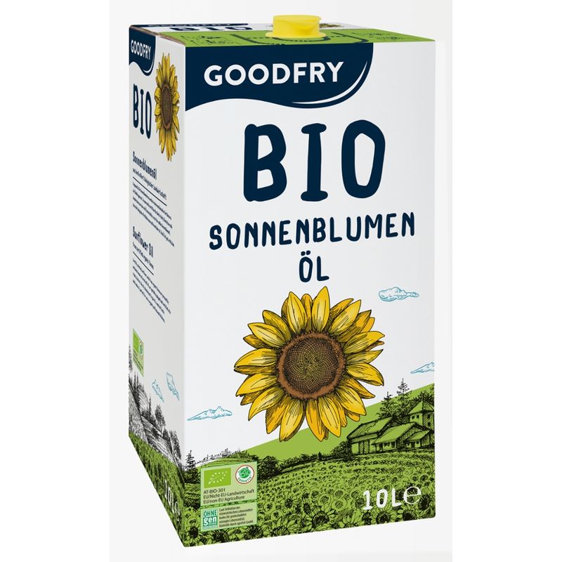 GOODFRY BIO GOODFRY BIO Sonnenblumenöl 10l BiB - Produktbild