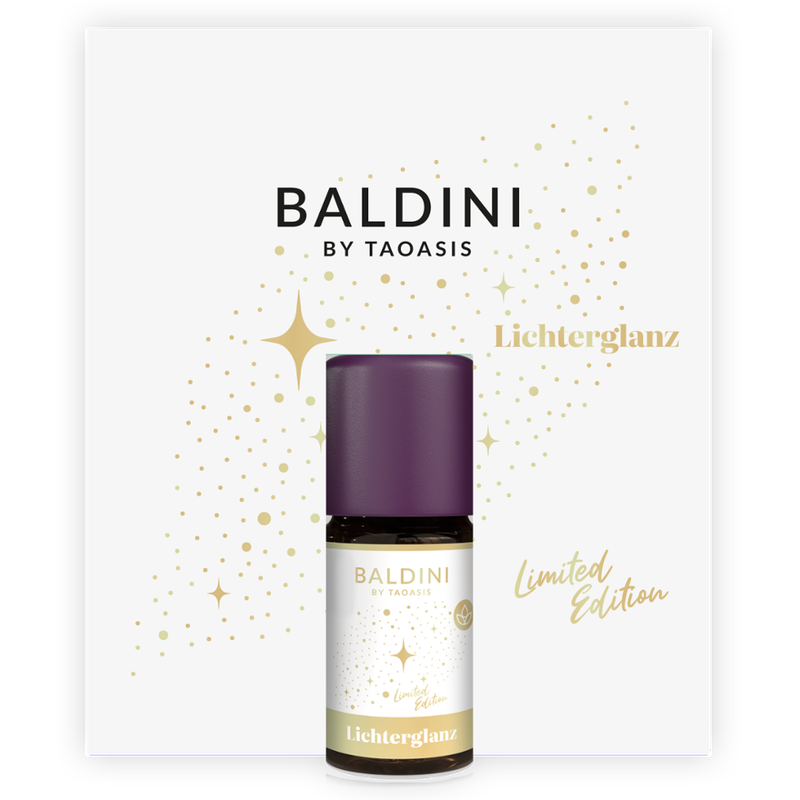 Baldini Baldini Lichterglanz Bio Mini-Duftset mit Holzsternschnuppe - Produktbild