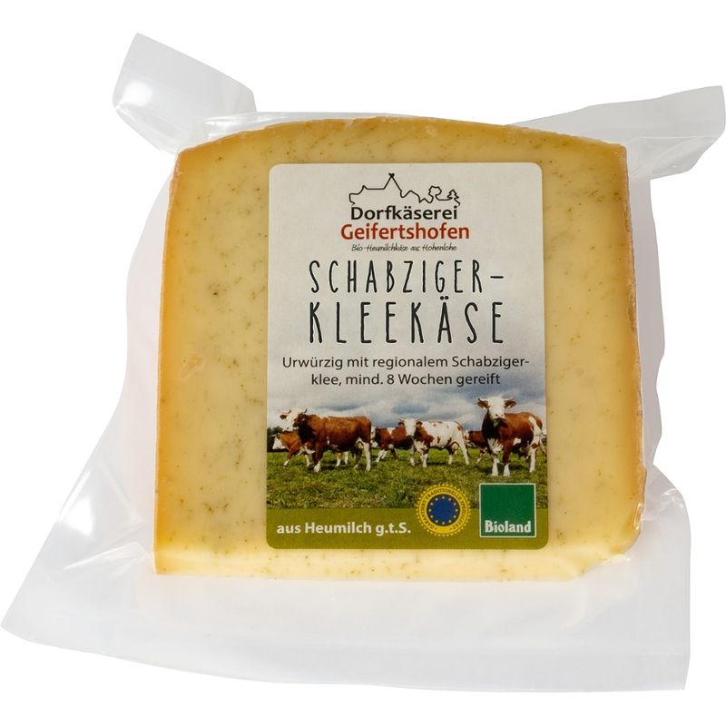 Dorfkäserei Geifertshofen Schabzigerkleekäse 140g - Produktbild