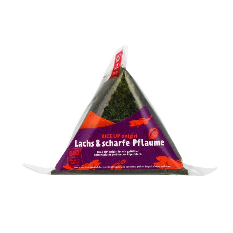 RiCE UP RiCE UP onigiri Lachs & scharfe Pflaume - Produktbild