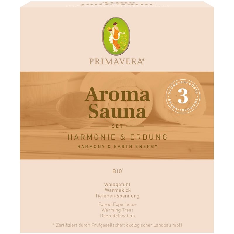 PRIMAVERA Set Aroma Sauna Harmonie & Erdung - Produktbild