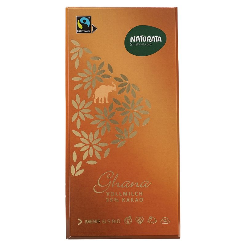 NATURATA Ghana Vollmilch 35% - Produktbild