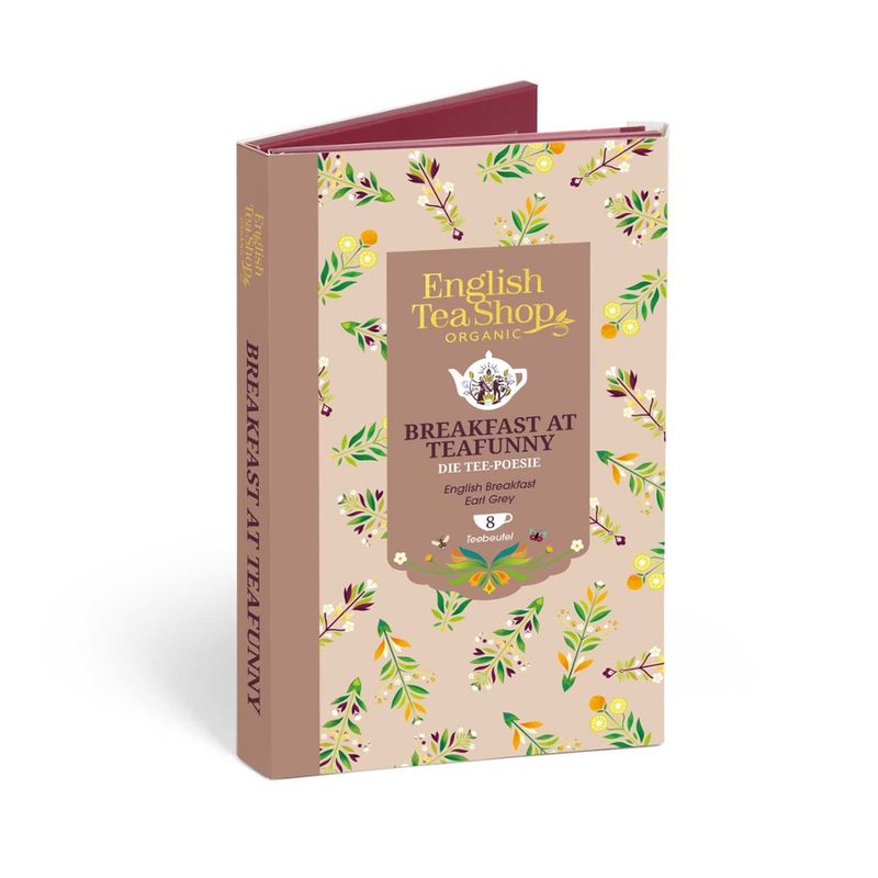 English Tea Shop ETS - Tee Geschenk Tee-Poesie "Breakfast at Teafunny", 8 Teebeutel, BIO - Produktbild