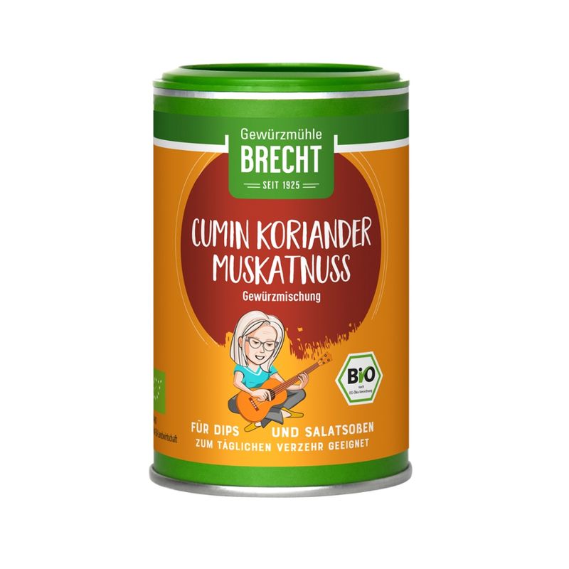 Gewürzmühle Brecht Cumin-Koriander-Muskatnuss Dose - Produktbild