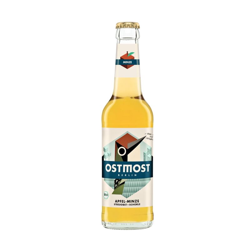 OSTMOST OSTMOST Bio Apfel-Minze Streuobstschorle - Produktbild