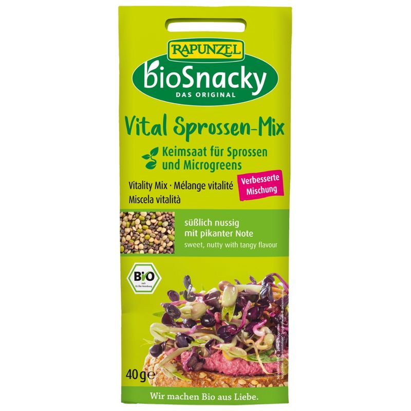Rapunzel Vital Sprossen-Mix bioSnacky - Produktbild