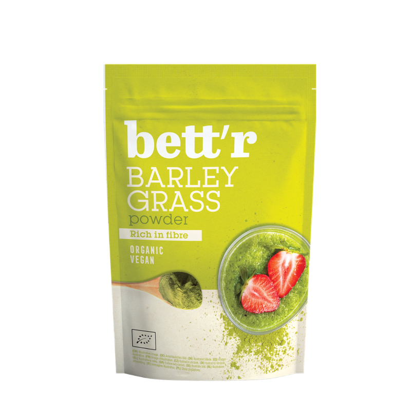 Bett'r Bett`r Bio  Gerstengras, Pulver,  (150g) - Produktbild