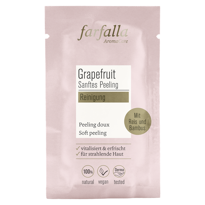 farfalla Grapefruit Reinigung, Sanftes Peeling, 7ml - Produktbild