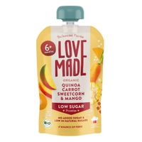 Bio Quetschie Karotte, Mais, Mango und Quinoa - Produktbild
