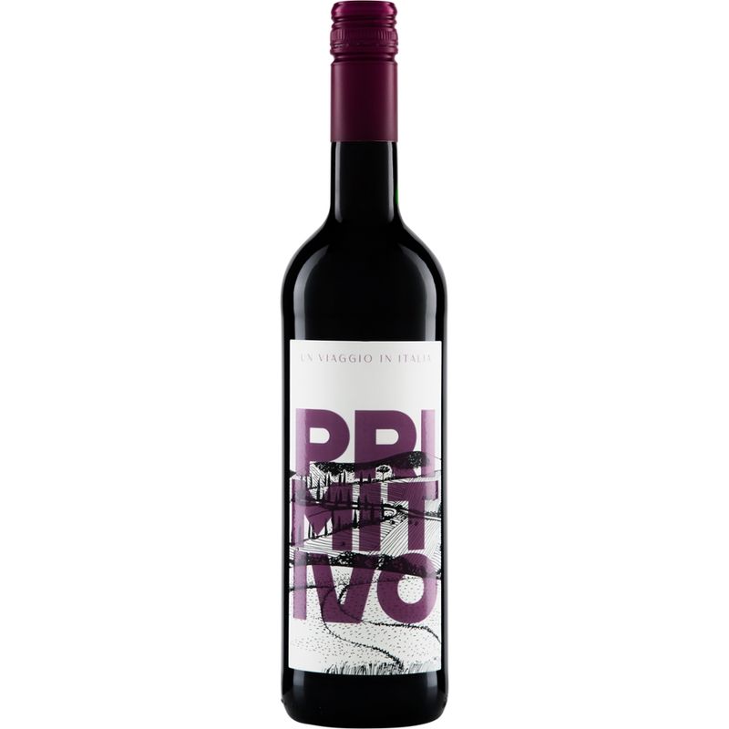 Riegel Eigenmarke UN VIAGGIO IN ITALIA Primitivo IGT - Produktbild