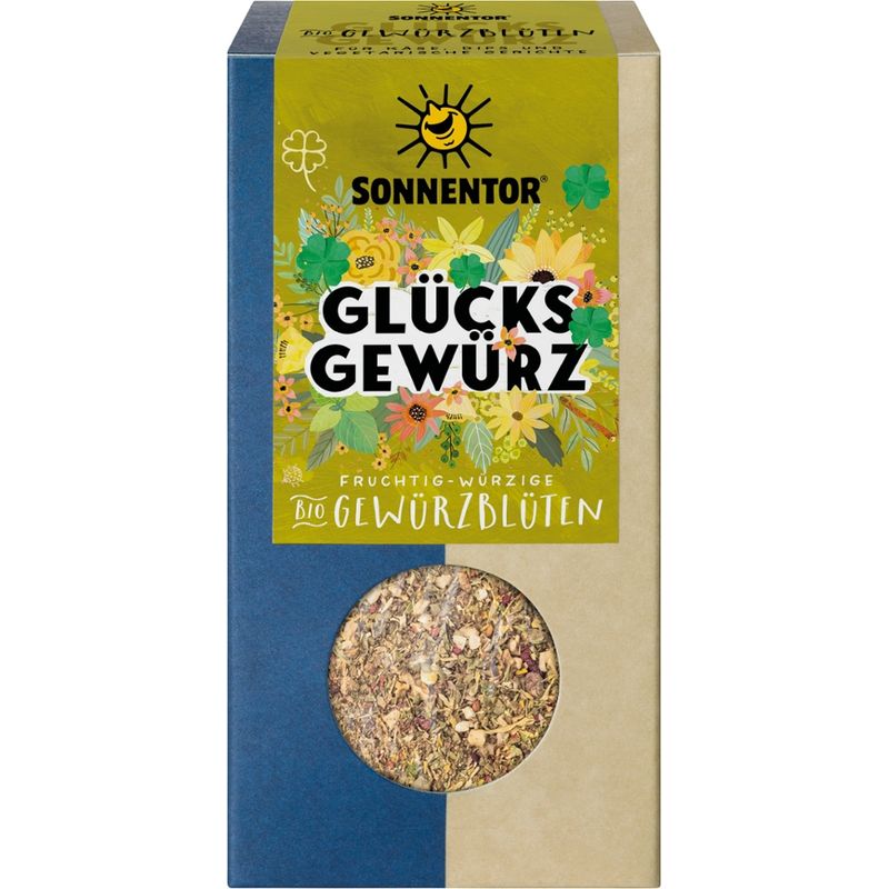 Sonnentor Glücks Gewürzblüten, Packung - Produktbild