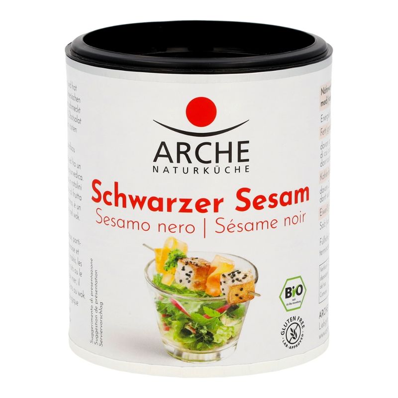 Arche Naturküche Schwarzer Sesam, Sésame noir - Produktbild