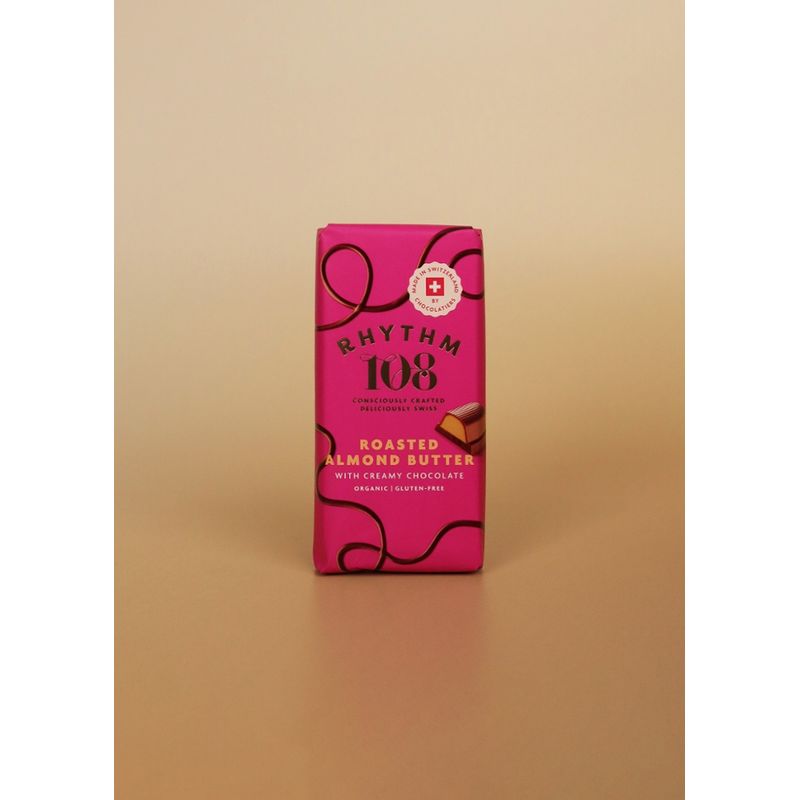 Rhythm 108 Biologische Schokolade gefüllt mit Mandelcreme (Minimum 31% Kakao) - Produktbild