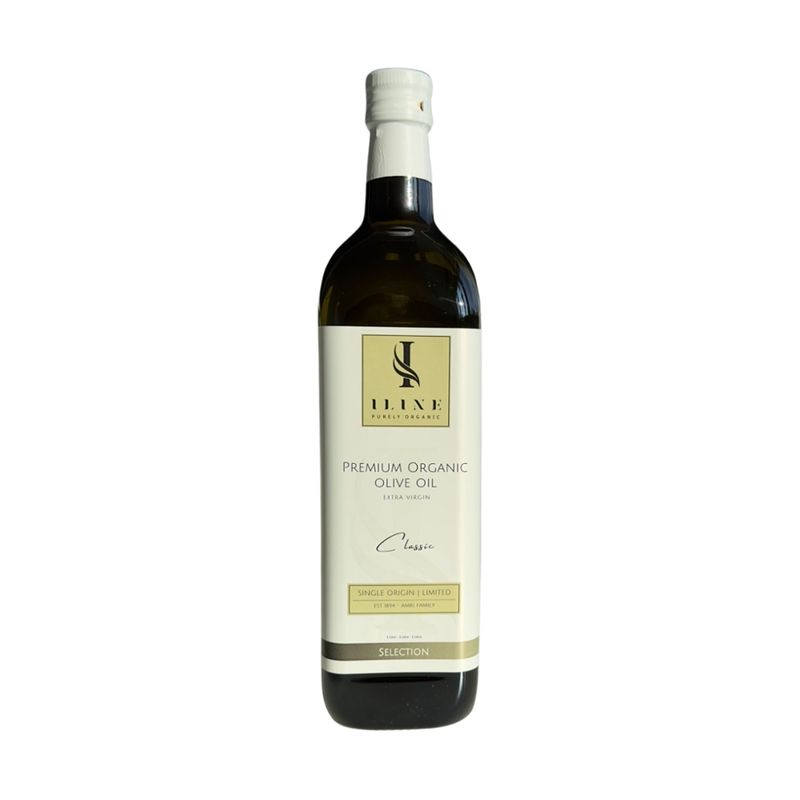 Iline Organic Iline Bio-Olivenöl Flasche Classic (ausgewogen) - 1 Liter - Produktbild