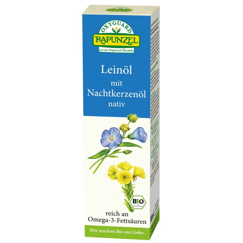 Rapunzel OXYGUARD® Leinöl mit Nachtkerzenöl - Produktbild