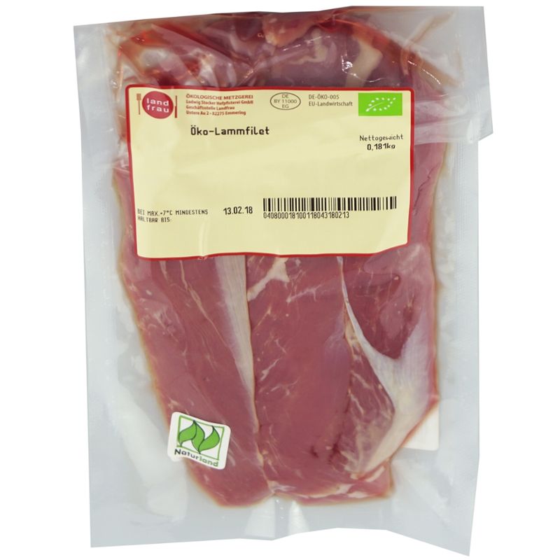 Landfrau Öko-Lammfilet - Produktbild