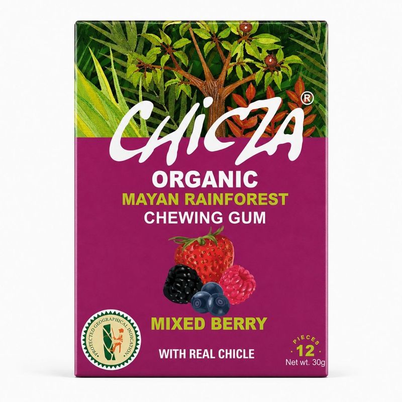 CHICZA CHICZA Bio-Kaugummi Beeren Mix - Produktbild