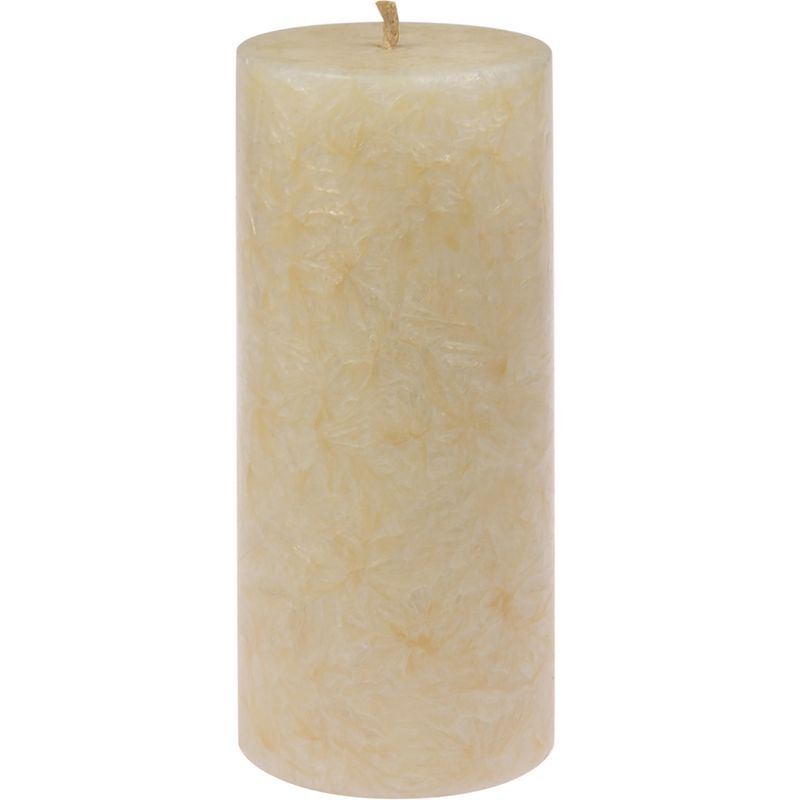 Kerzenfarm Hahn Stearin-Stumpen 64x135 aus 100% pflanzlichem Stearin, elfenbein - Produktbild