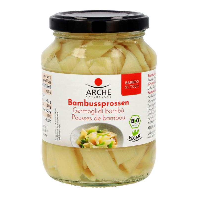 Arche Naturküche Bambussprossen, Pousses de bambou - Produktbild