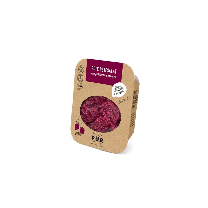 PUR Bio-Manufaktur PUR Rote Betesalat mit geröstetem Sesam - Produktbild