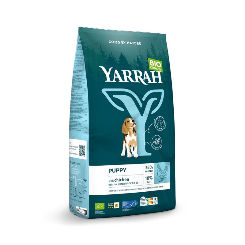 Yarrah Organic Petfood Yarrah Bio Hund Trockenfutter Welpe Huhn - Produktbild