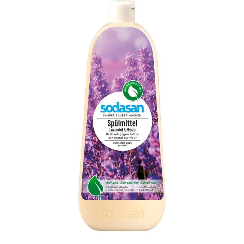 sodasan Spülmittel Lavendel & Minze 1l - Produktbild