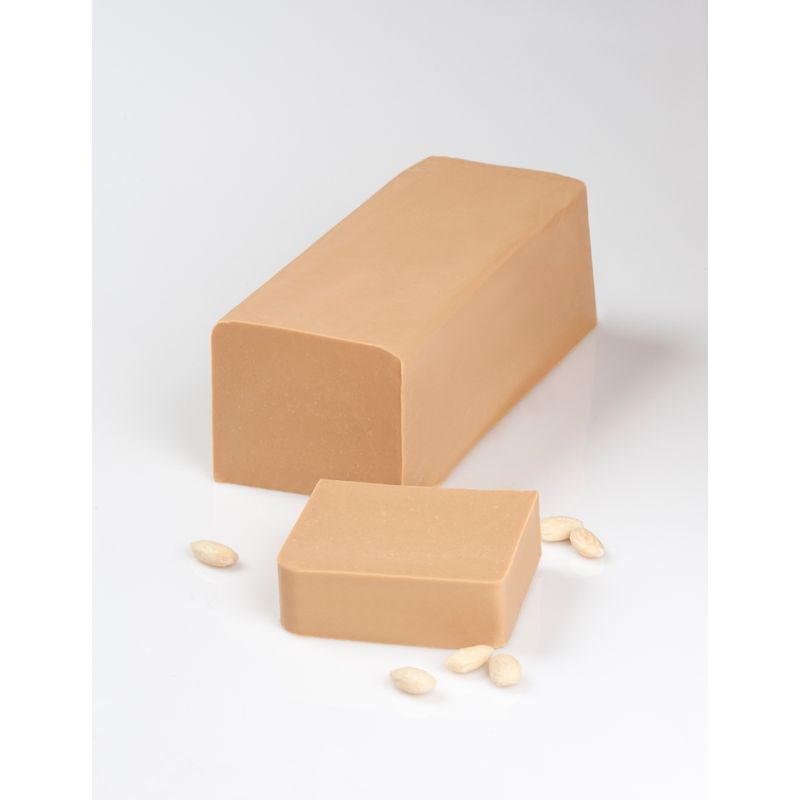 Lubs Mandelnougat (hell) Block, Bio, glutenfrei, vegan - Produktbild