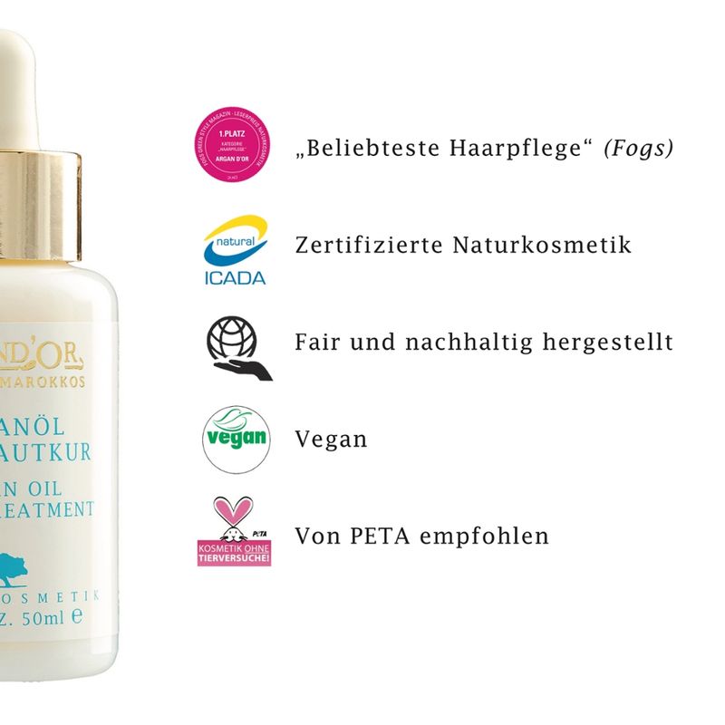 ARGAND´OR Argand'Or Arganöl Kopfhautkur - Intensive und wirksame Kopfhautpflege - Produktbild