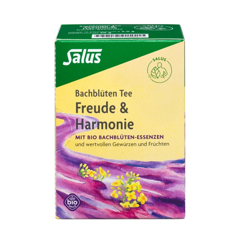 Salus® Bachblüten Tee Freude & Harmonie bio 15 FB - Produktbild