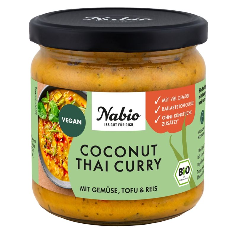 Nabio Nabio Fertiggericht Thai Coconut Curry - Produktbild