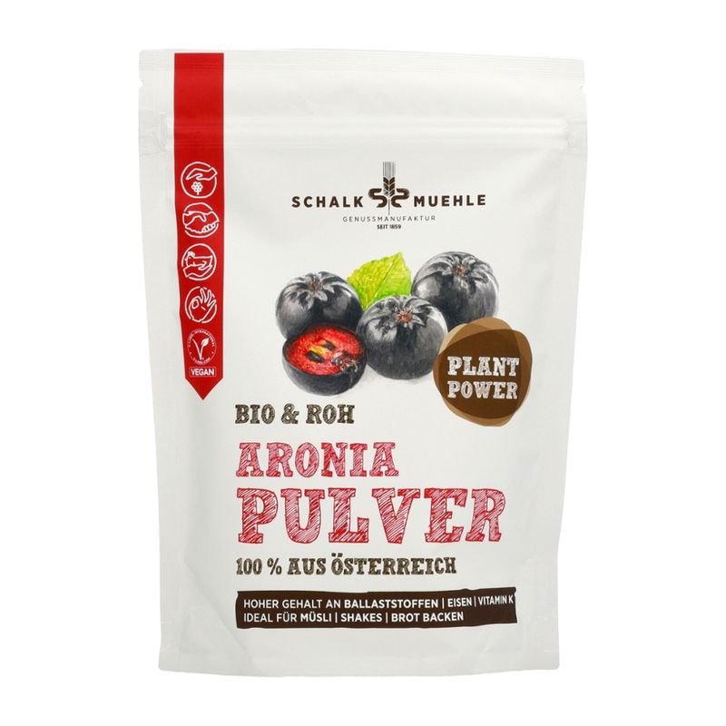 Schalk Mühle 200 g Bio Österreichisches Aronia Pulver - Produktbild