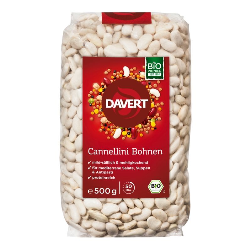 Davert Cannellini Bohnen 500g - Produktbild