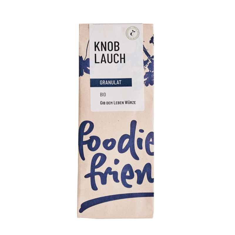 foodie & friends BIO Knoblauch granulat Tüte - Produktbild