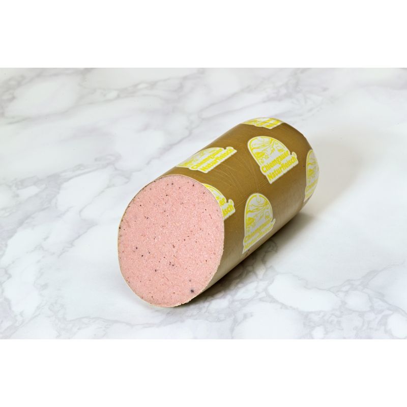 Chiemgauer Naturfleisch Geflügelleberwurst, Stange 100 g, SB, kbA - Produktbild