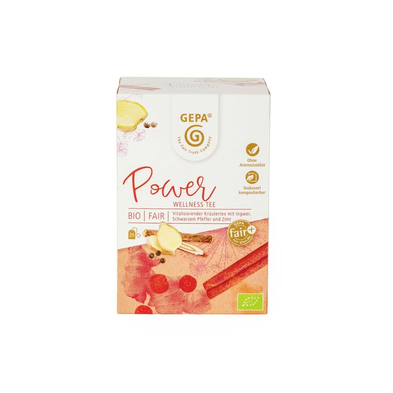 GEPA - The Fair Trade Company Bio Power Wellness Tee - Produktbild