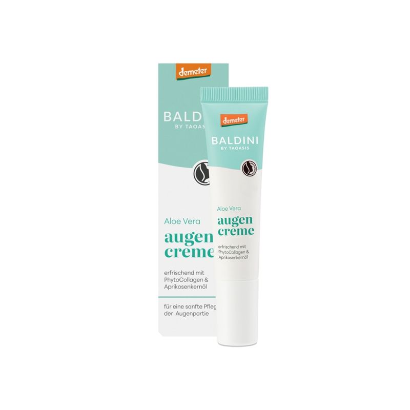 Baldini Baldini Augencreme Aloe Vera demeter 15ml - Produktbild