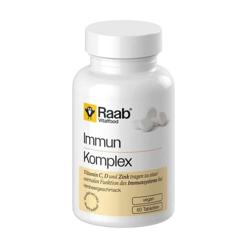 Raab Vitalfood Immun Komplex Lutschtabletten à 1,5 g, 60 Tabletten - Produktbild