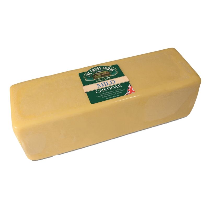 Vallée Verte Cheddar mild 1/2 Block - Produktbild