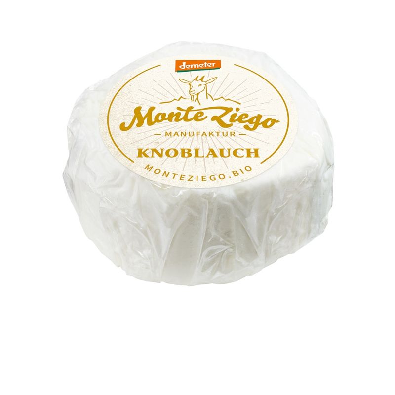Monte Ziego Ziegenfrischkäse Knoblauch - Produktbild