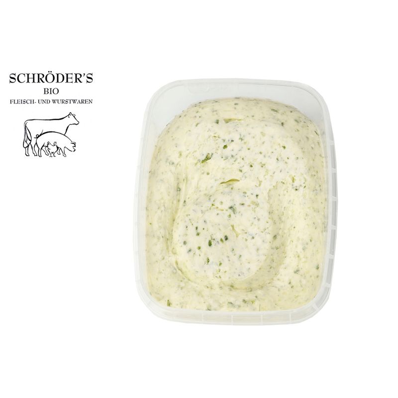 Schröder's Bio Fleisch- und Wurstwaren Bärlauchbutter 120 g - Produktbild