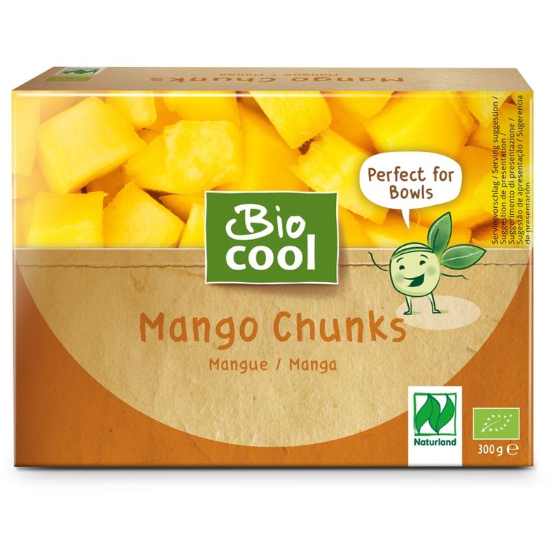 BioCool Bio Mango Chunks, 300 g, BioCool - Produktbild