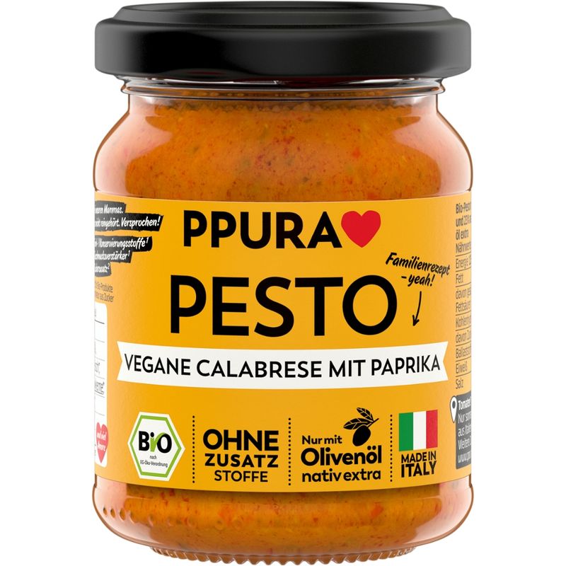 PPURA BIO Pesto Vegane Calabrese - Produktbild