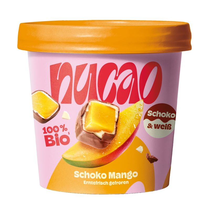 nucao nucao Gefrorene Schoko Mango mild & weiß (organic) - 120g - Produktbild