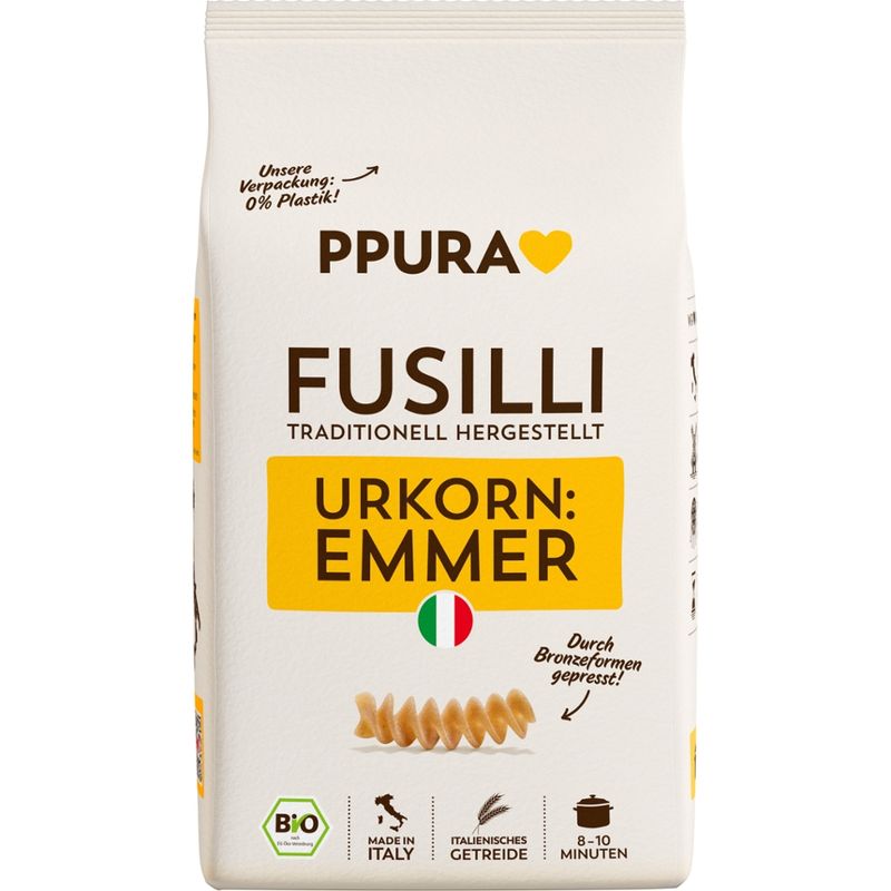 PPURA BIO Fusilli aus ital. Emmer - Produktbild