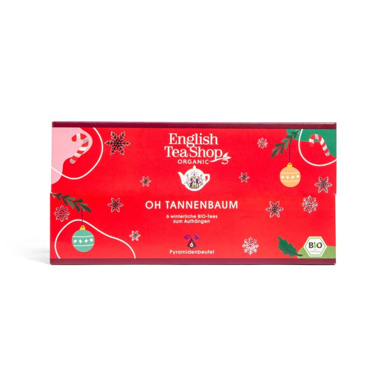 English Tea Shop ETS - Wintertee Geschenk "Oh Tannenbaum", BIO, 6 Pyramidenbeutel - Produktbild