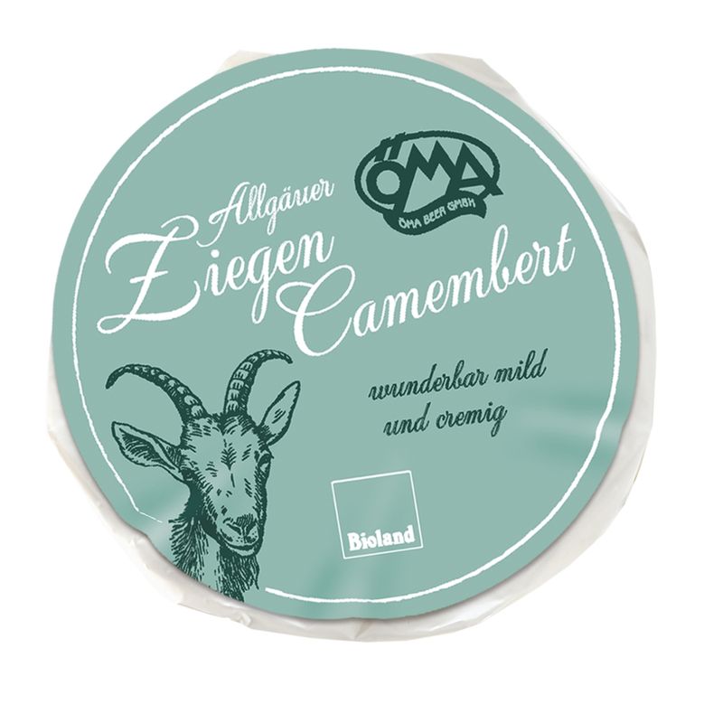 ÖMA ÖMA Allgäuer ZiegenCamembert, Bioland - SB - Produktbild