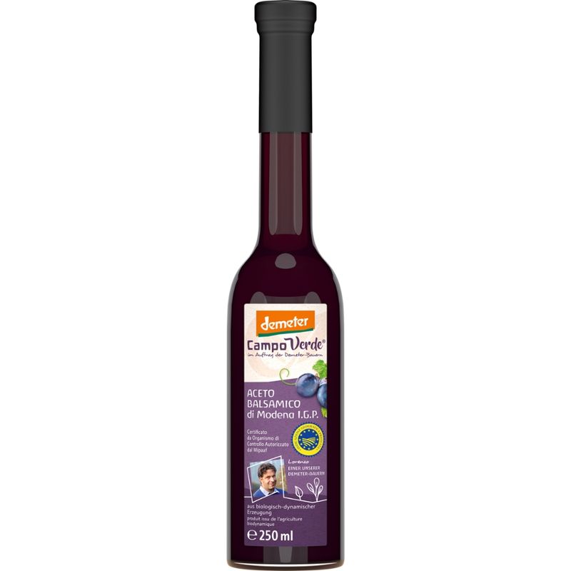 Campo Verde CV demeter Aceto Balsamico di Modena I.G.P. 250ml - Produktbild